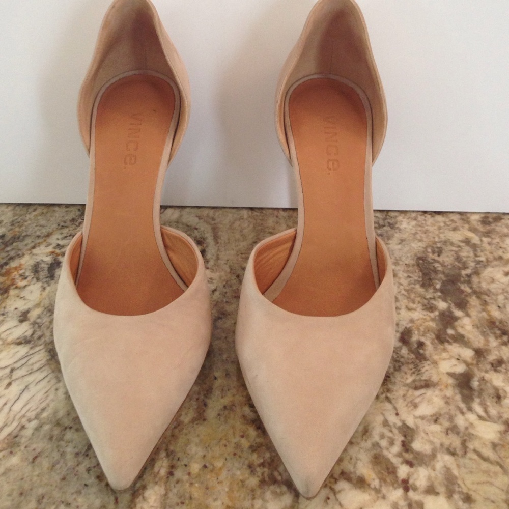 Vince suede pump